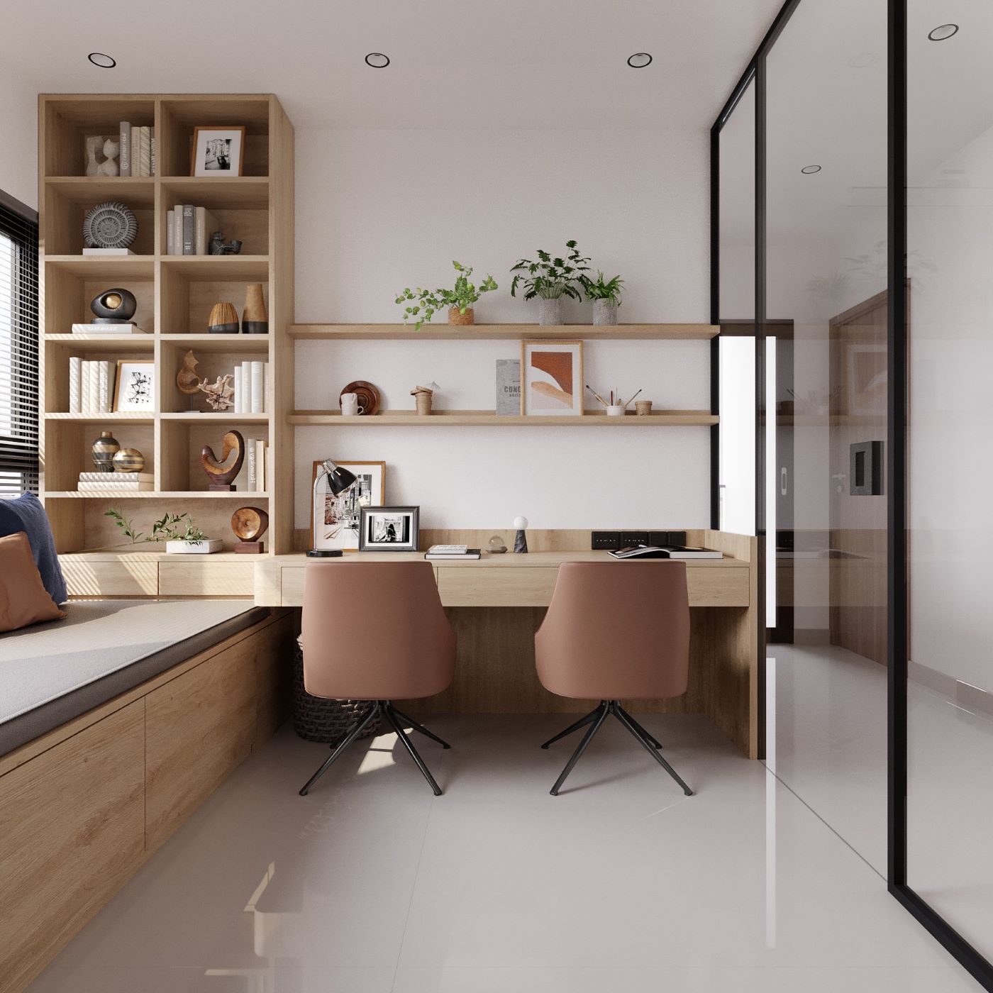 CĂN HỘ VINHOMES 2PN S5.03- ANH PHƯƠNG - Nội Thất Luxvie