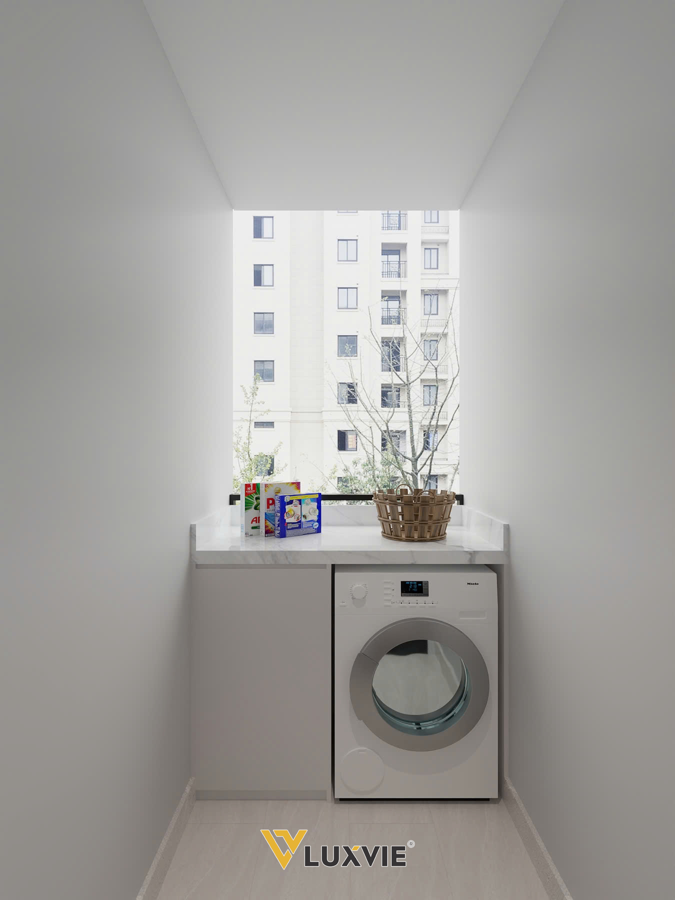 THE VINHOMES GRAND PARK - THE GLORY HEIGHTS - CĂN HỘ 2PN+ ANH TIẾN - LOGIA MÁY GIẶT