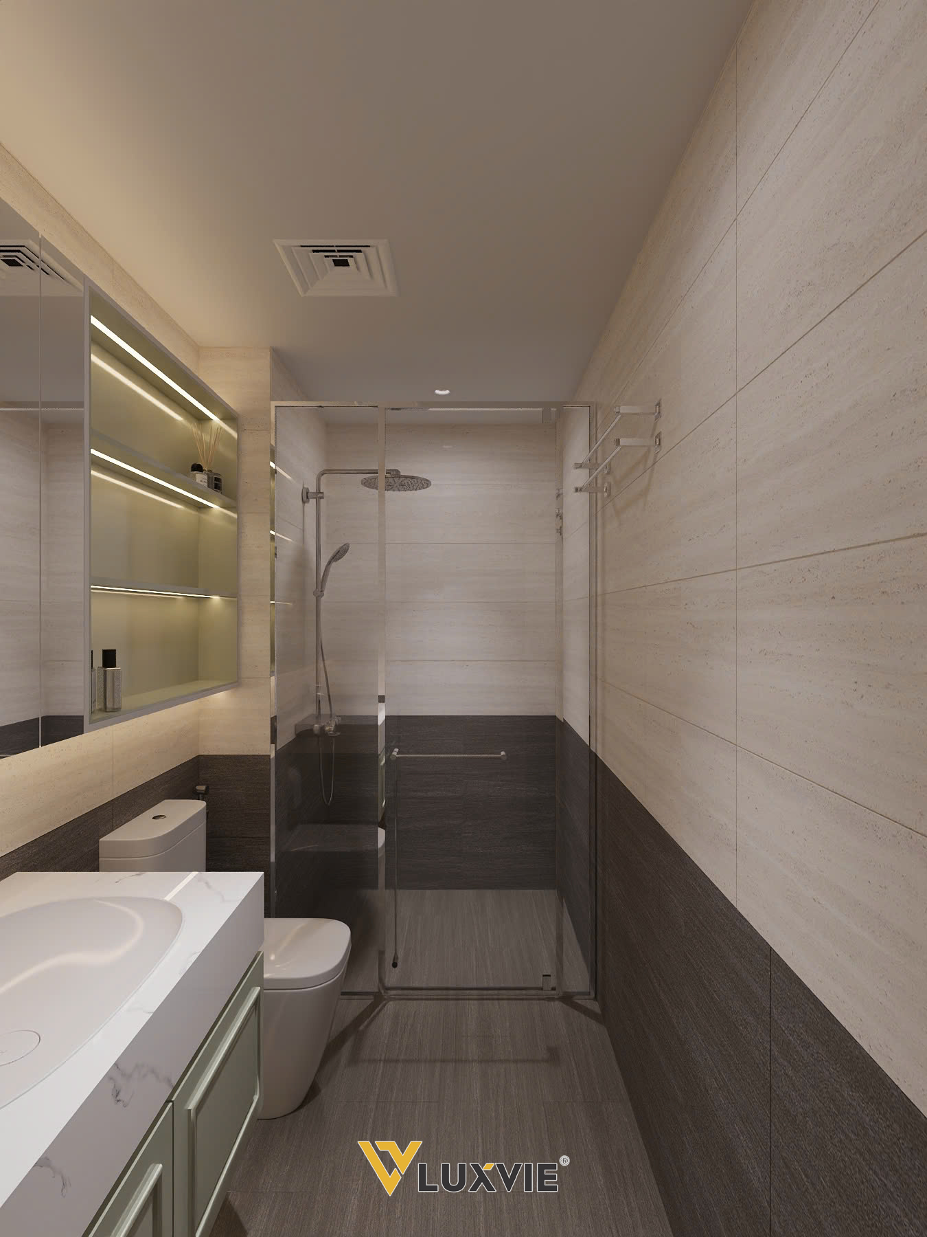 THE VINHOMES GRAND PARK - THE GLORY HEIGHTS - CĂN HỘ 2PN+ ANH TIẾN - WC CHUNG