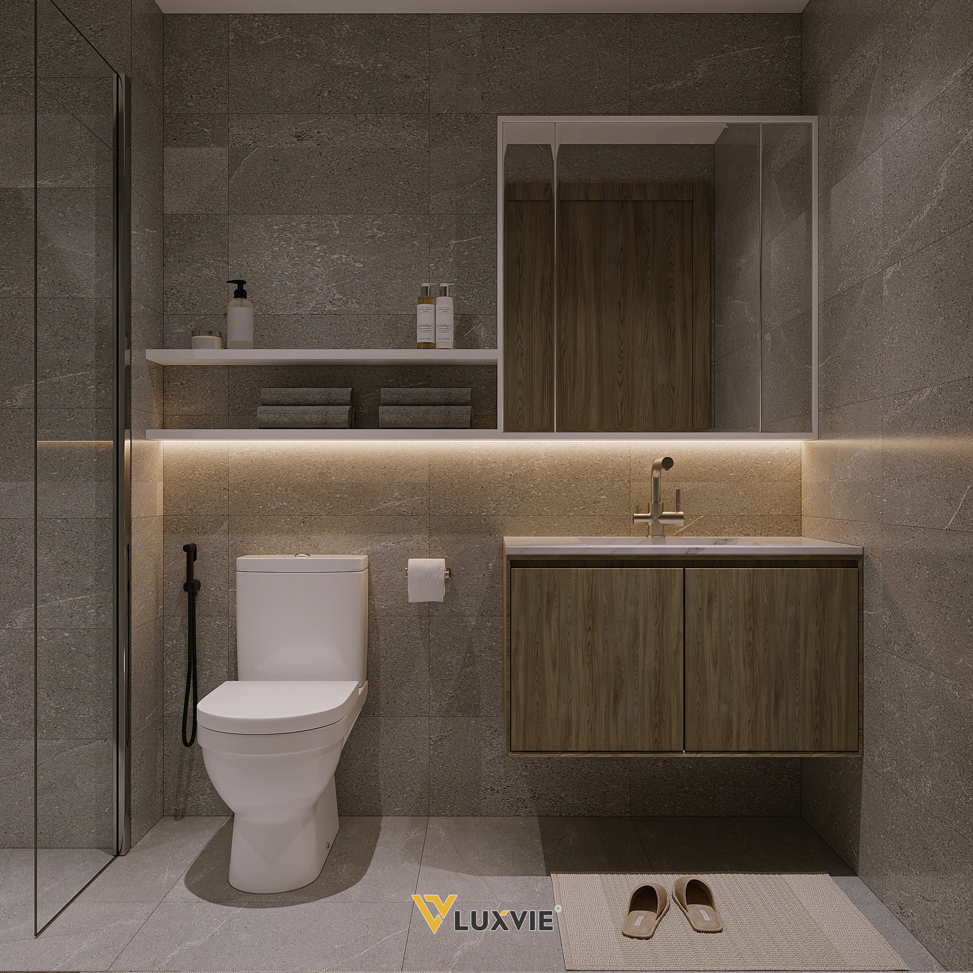 THE VINHOMES GRAND PARK - THE RAINBOW - CĂN HỘ 2PN+ ANH THI - WC MASTER