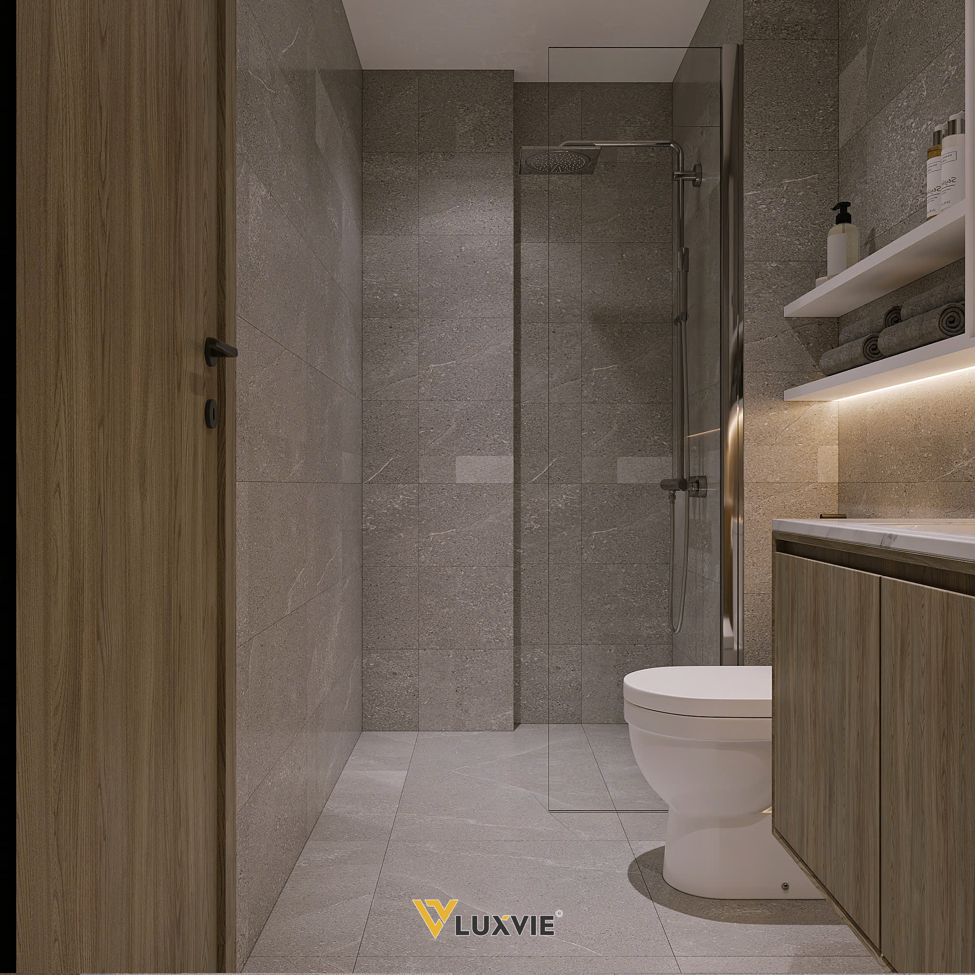 THE VINHOMES GRAND PARK - THE RAINBOW - CĂN HỘ 2PN+ ANH THI - WC MASTER