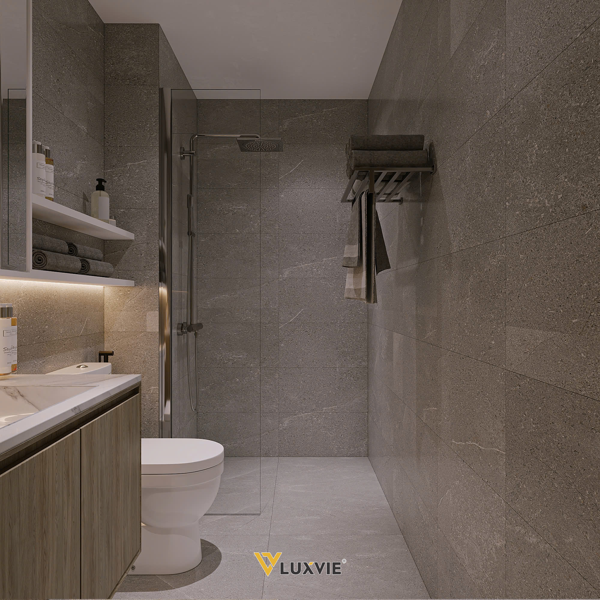THE VINHOMES GRAND PARK - THE RAINBOW - CĂN HỘ 2PN+ ANH THI - WC CHUNG