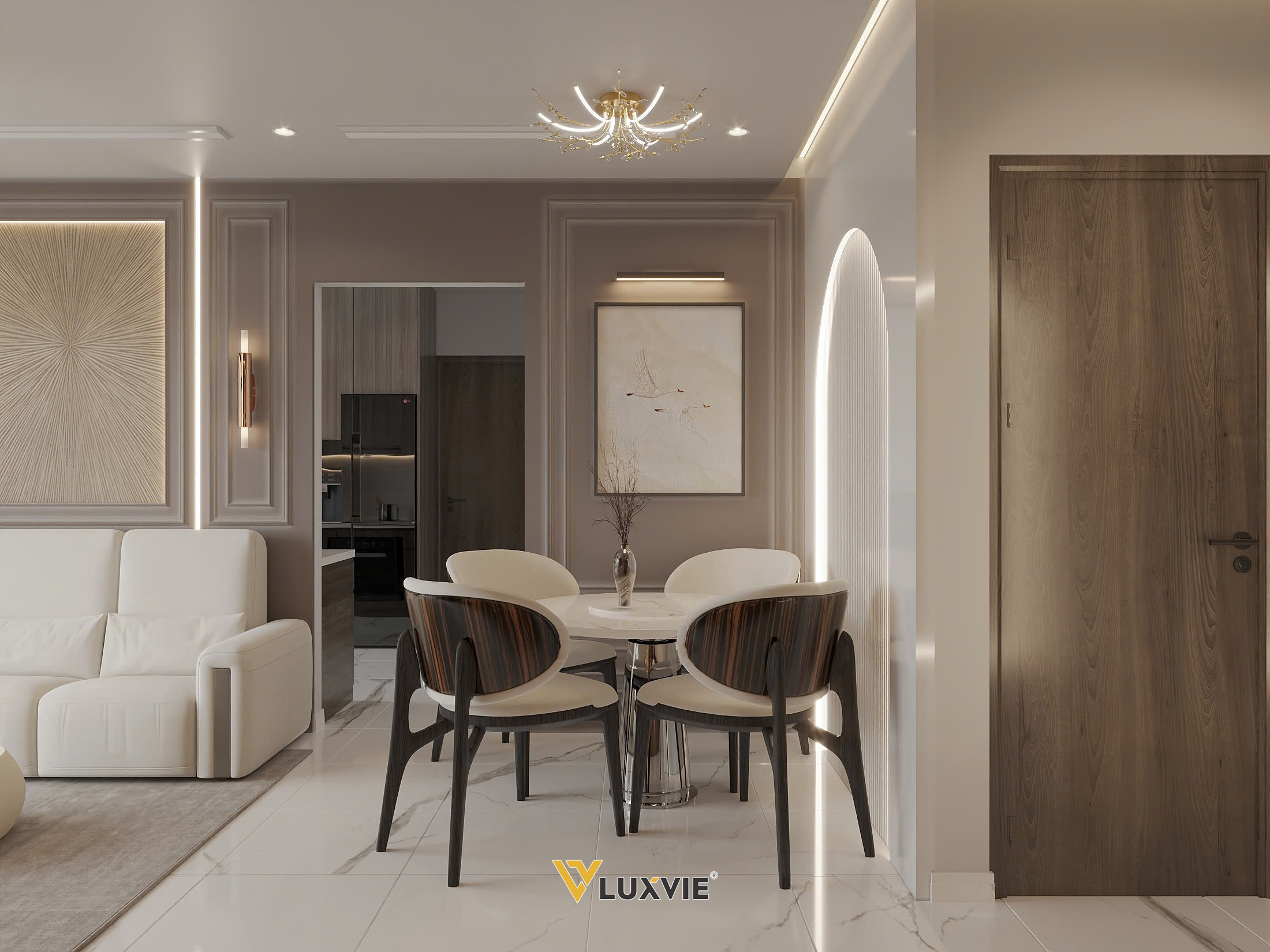 THE VINHOMES GRAND PARK - THE OPUS ONE - CĂN HỘ 2Pn - ANH TÂM - PHÒNG KHÁCH