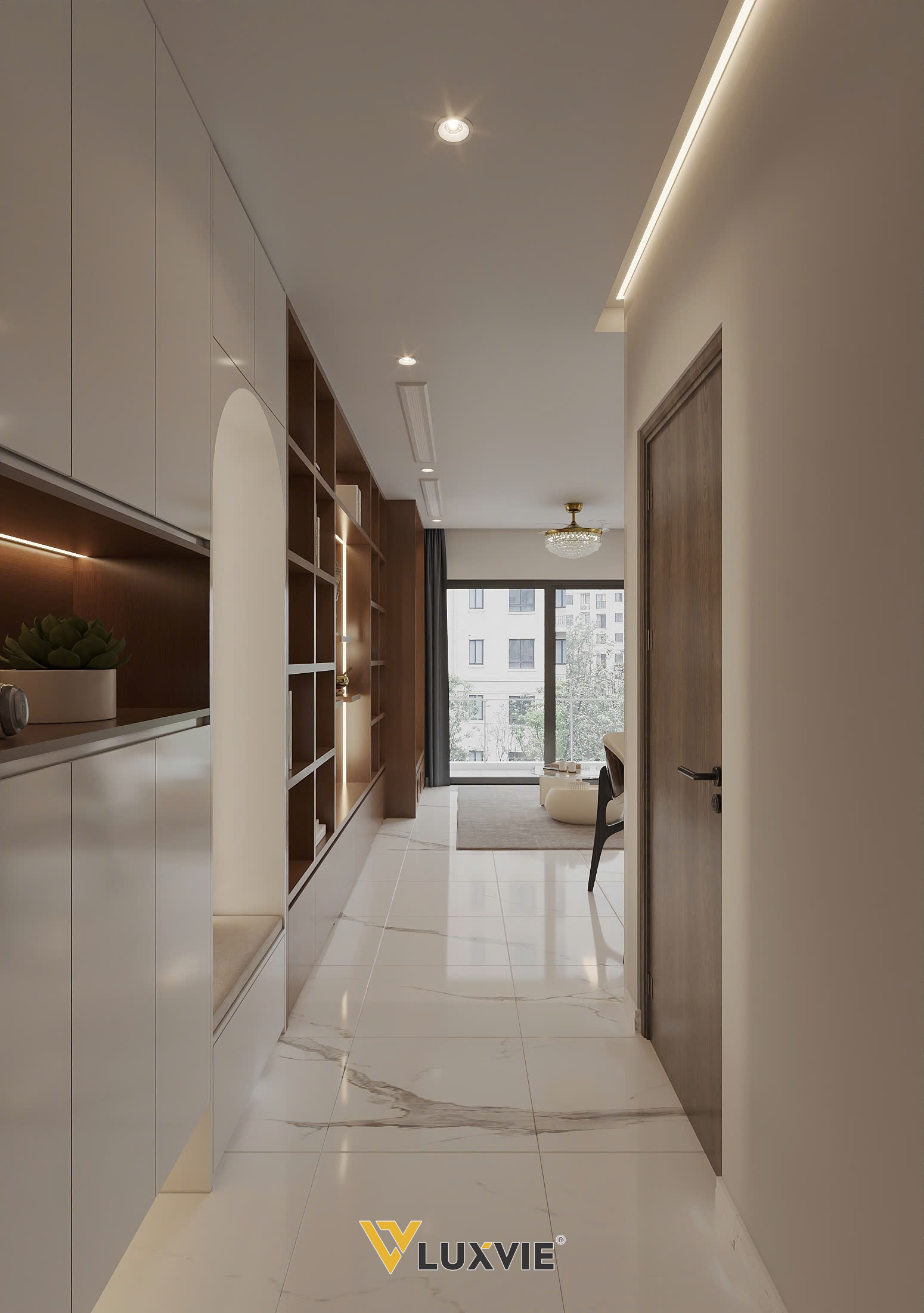 THE VINHOMES GRAND PARK - THE OPUS ONE - CĂN HỘ 2Pn - ANH TÂM - PHÒNG KHÁCH