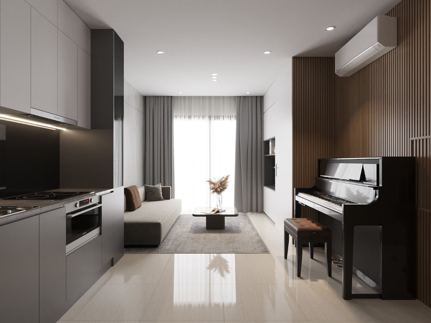 1 Bedroom Modern Apartment