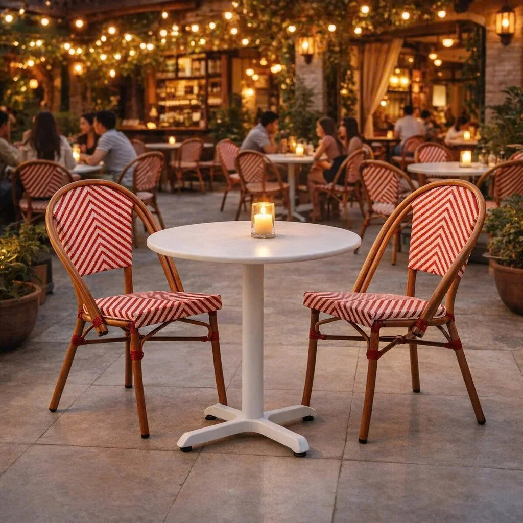 bàn ghế cafe ngoài trời