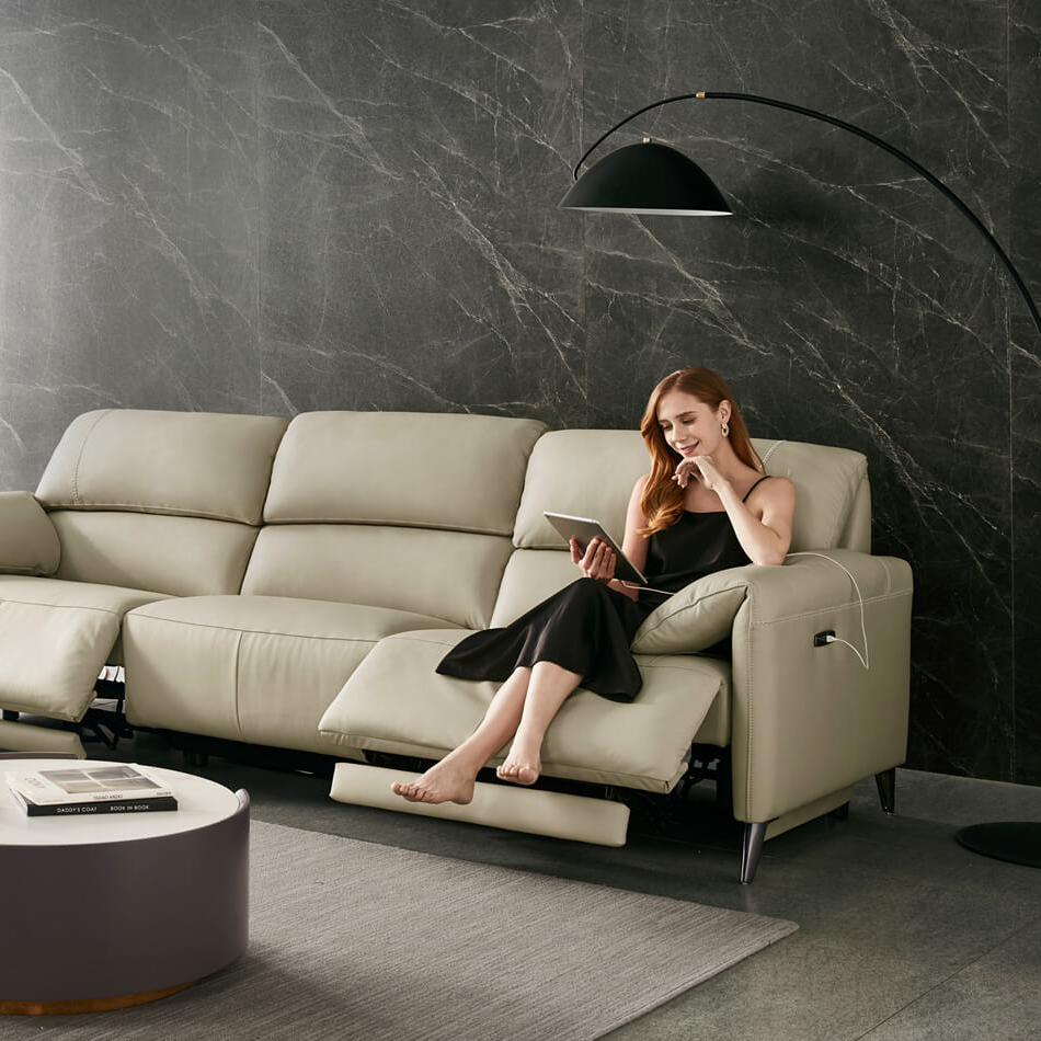  Sofa chỉnh điện giải quyết nhu cầu điều chỉnh độ ngả của phần lưng hoặc chân