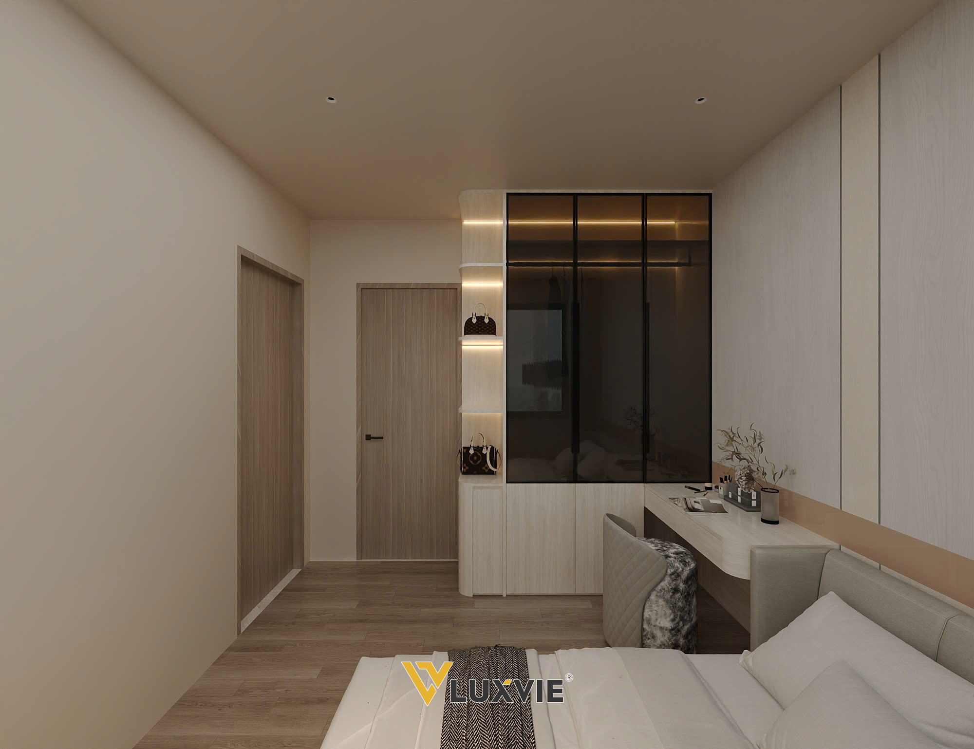 The Origami Vinhomes Grand Park Quận 9 - Căn hộ 2 PN - Phòng ngủ