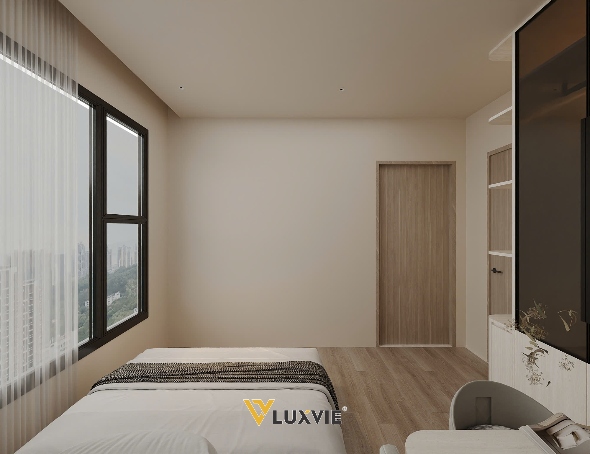The Origami Vinhomes Grand Park Quận 9 - Căn hộ 2 PN - Phòng ngủ