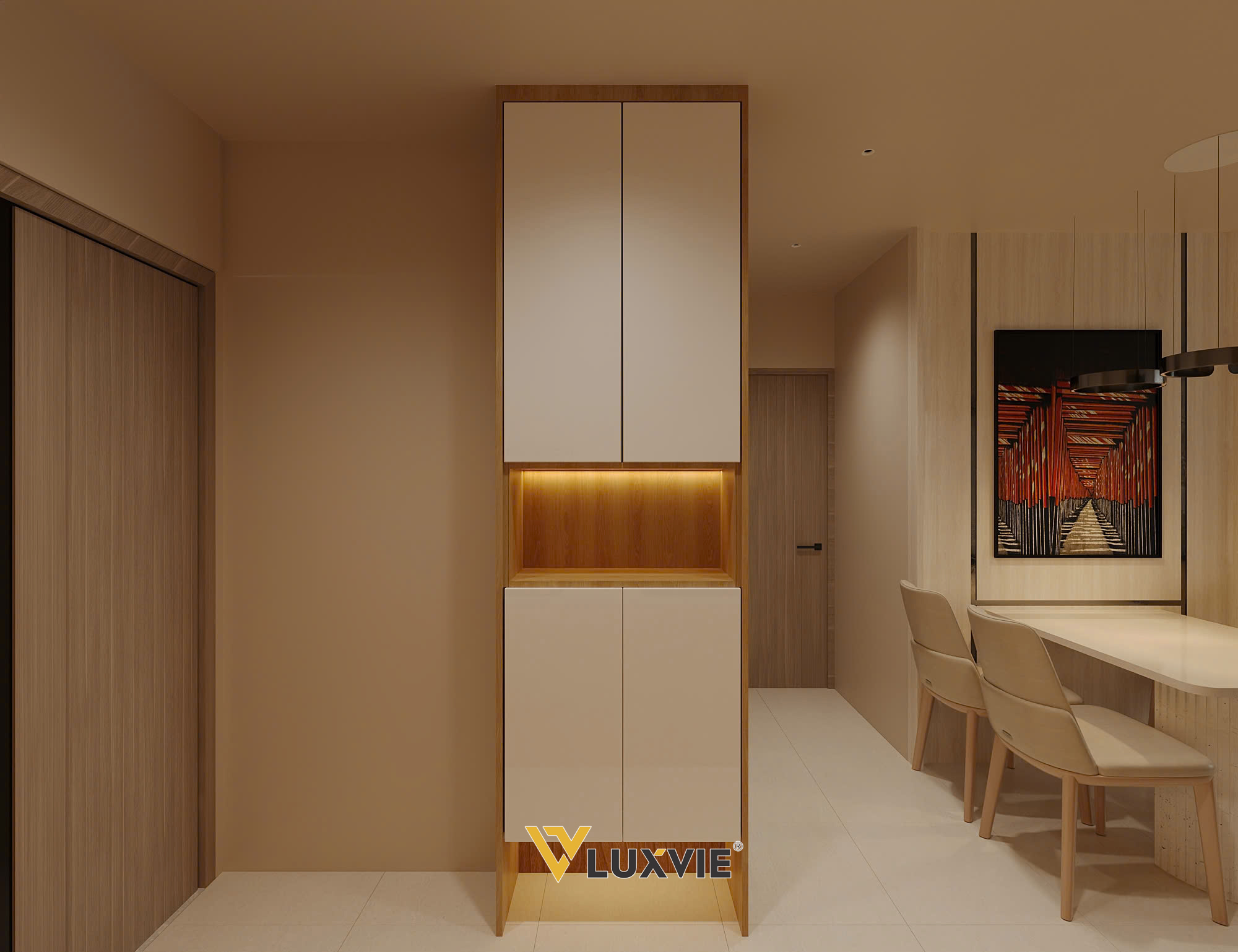 The Origami Vinhomes Grand Park Quận 9 - Căn hộ 2 PN - Tủ giày